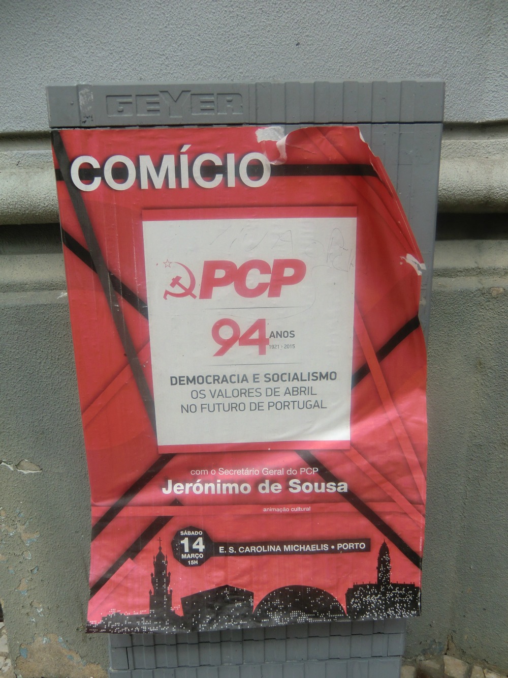 حزب کمونیست در پرتغال بسیار فعّال است
